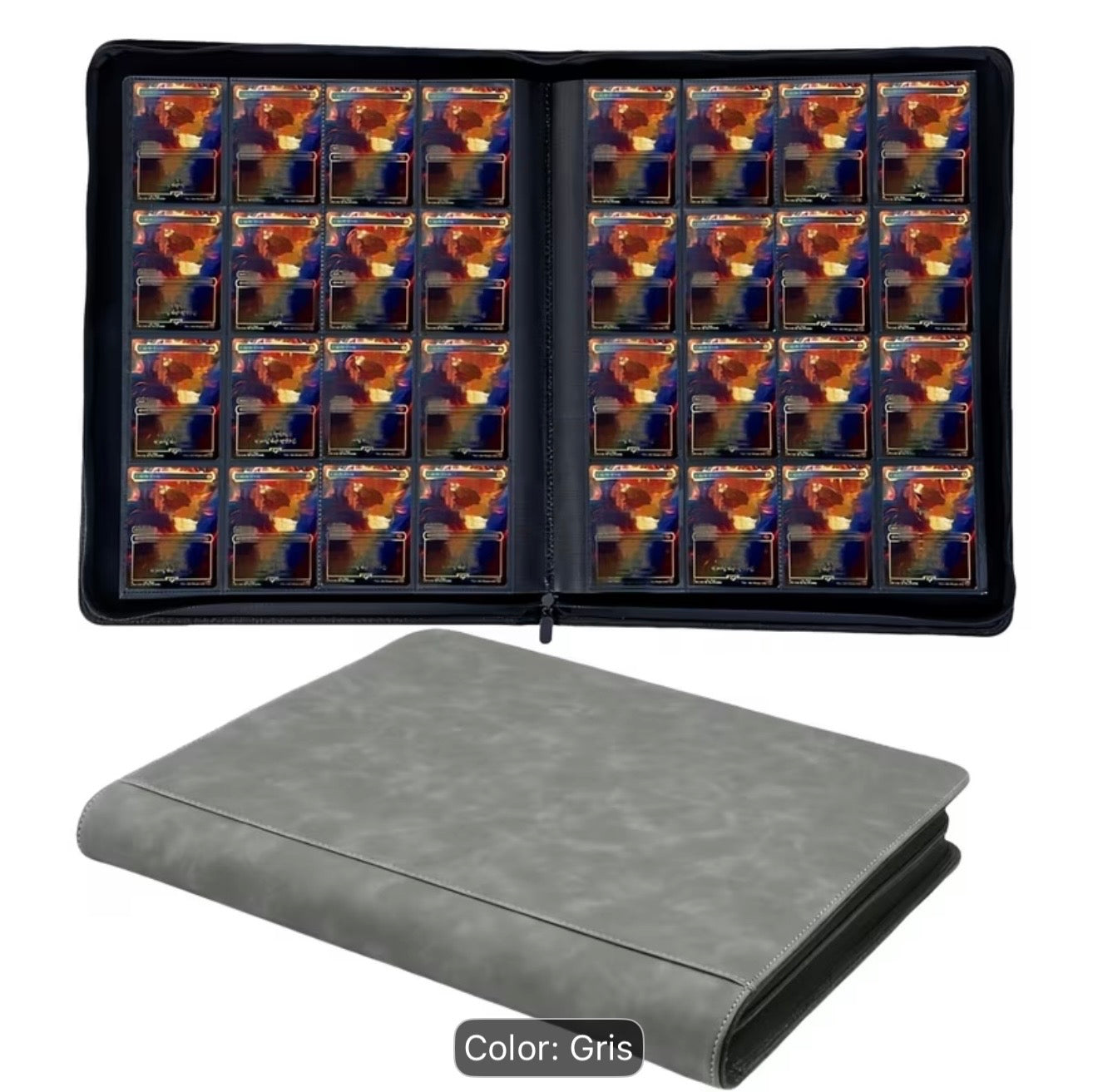 Álbum TCG 16 Bolsillos 1024 Cartas con Cremallera