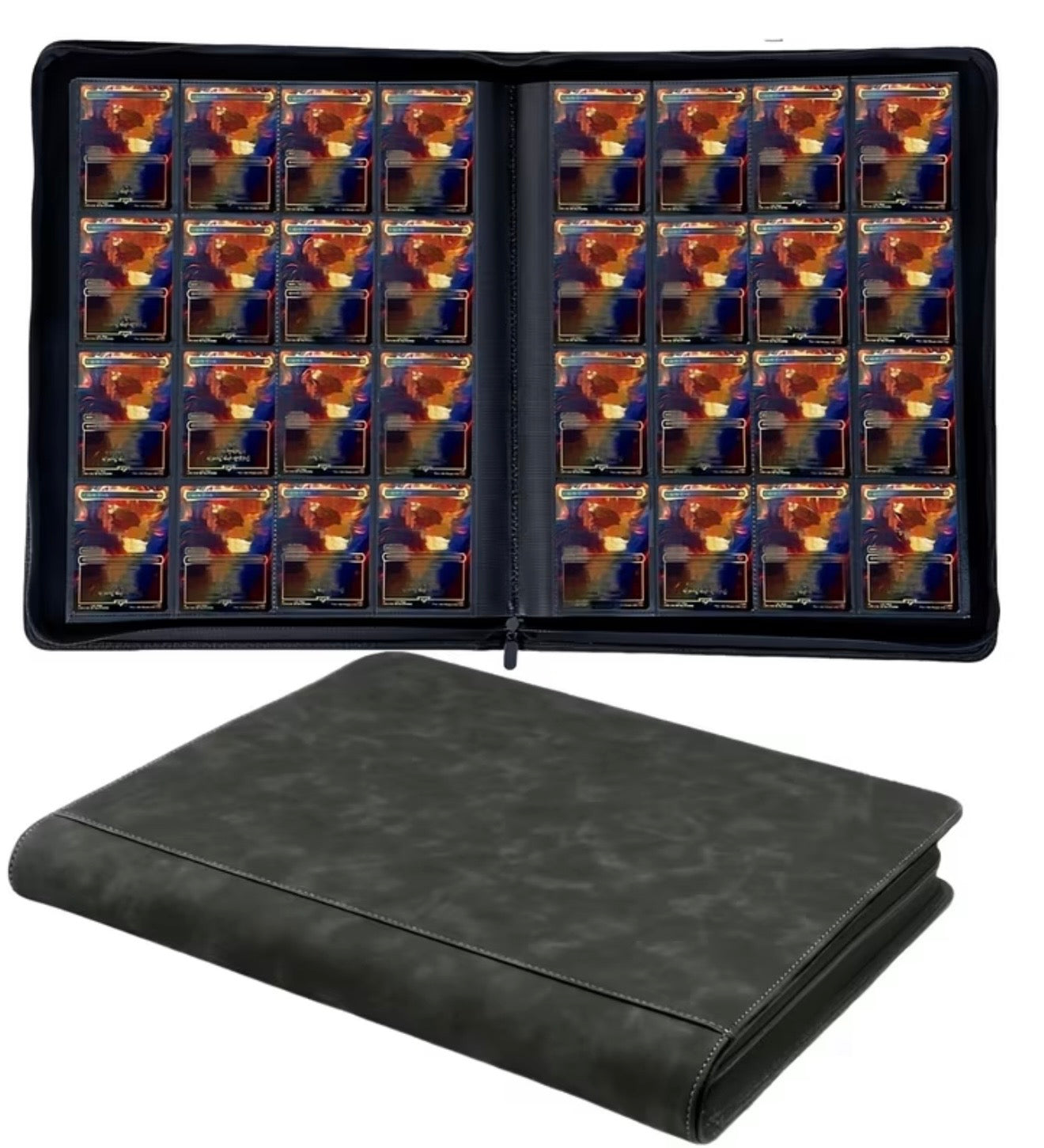 Álbum TCG 16 Bolsillos 1024 Cartas con Cremallera