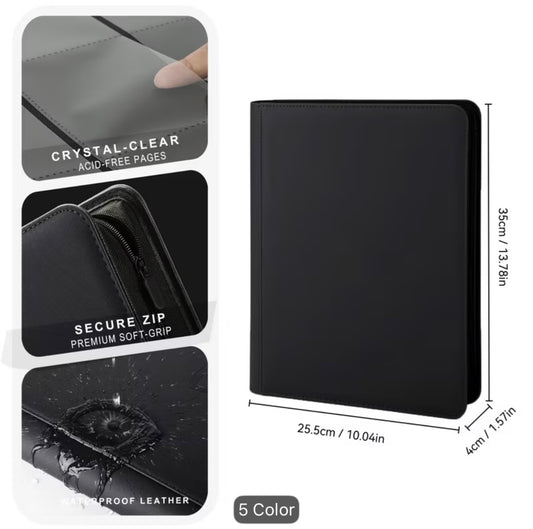 Álbum TCG 9 Bolsillos 360 Cartas con Cremallera