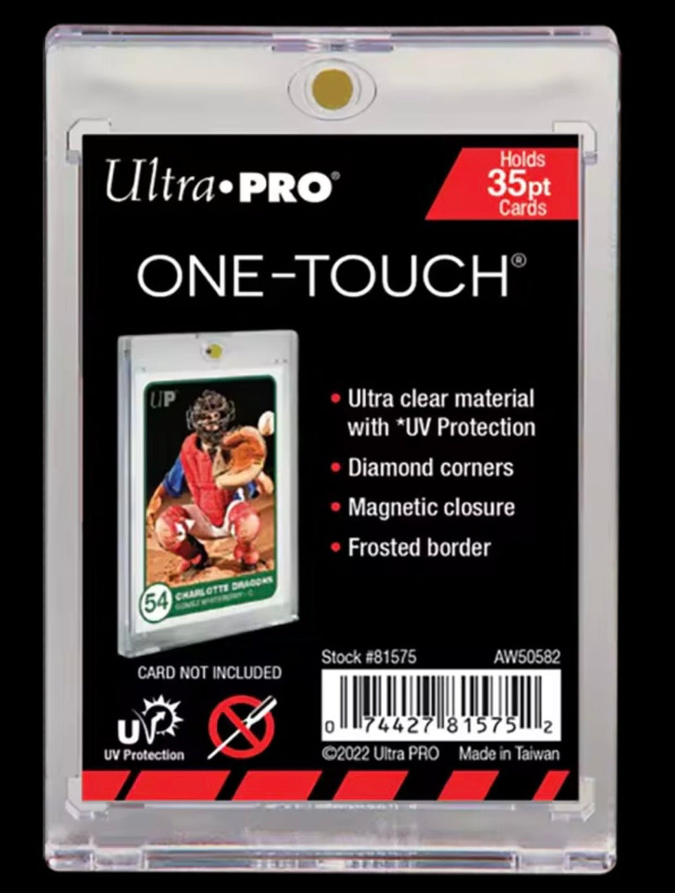 Magnetic Card Holder, Soporte de tarjetas con protector UV.