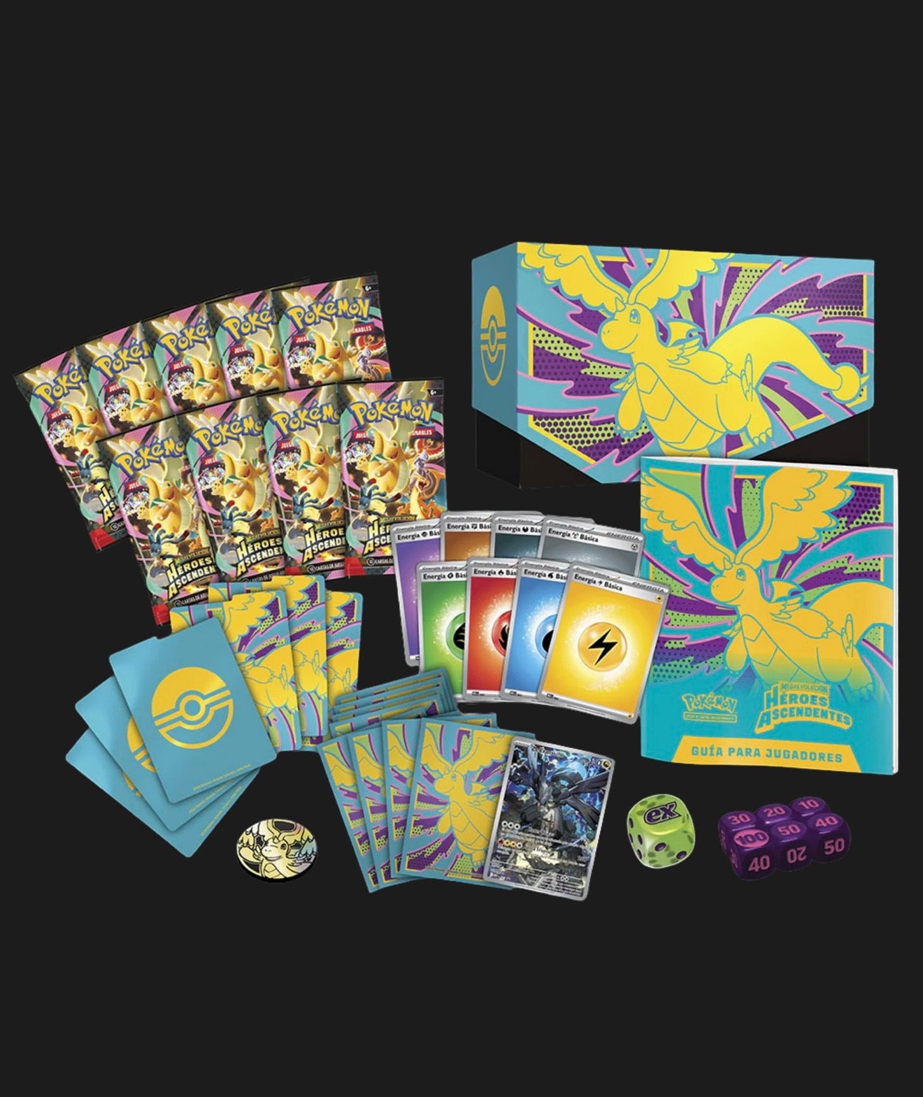 Pokemon TCG ETB Héroes Ascendentes Español