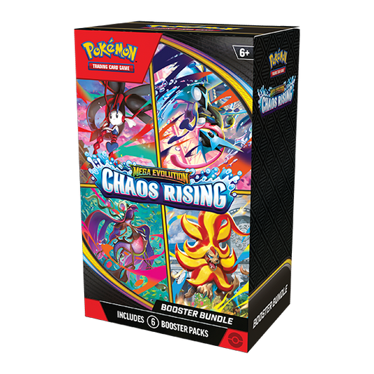 Pokemon TCG Chaos Rising Booster Bundle (6 Packs) - English