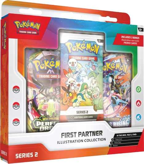 Pokémon TCG First Partner Illustration Collection Series 2 - Inglés [RESERVA]